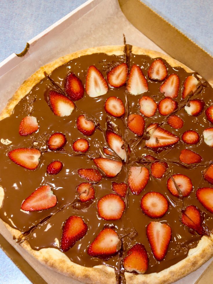Chocolate com morango